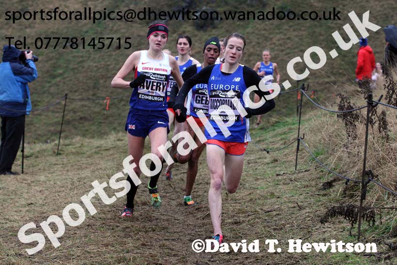 Senior womens Great Edinburgh Cross Country. Photo: David T. Hewitson/Sports for All Pics